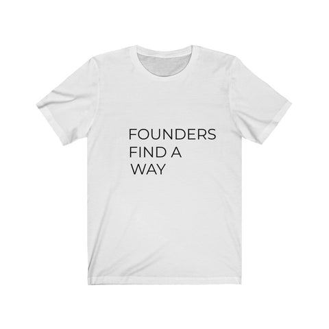 Founders Find A Way Unisex Jersey Short Sleeve Tee