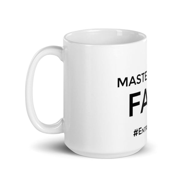 Mastor of My Fate White Glossy Mug